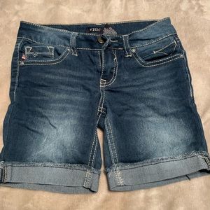 Girls jean shorts